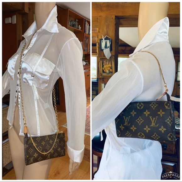 🚫SOLD🚫LV POUCH GM FAB SUPER ATTRACTIVE 7.85”x4.25 😍🔥😍 - Picture 4 of 15